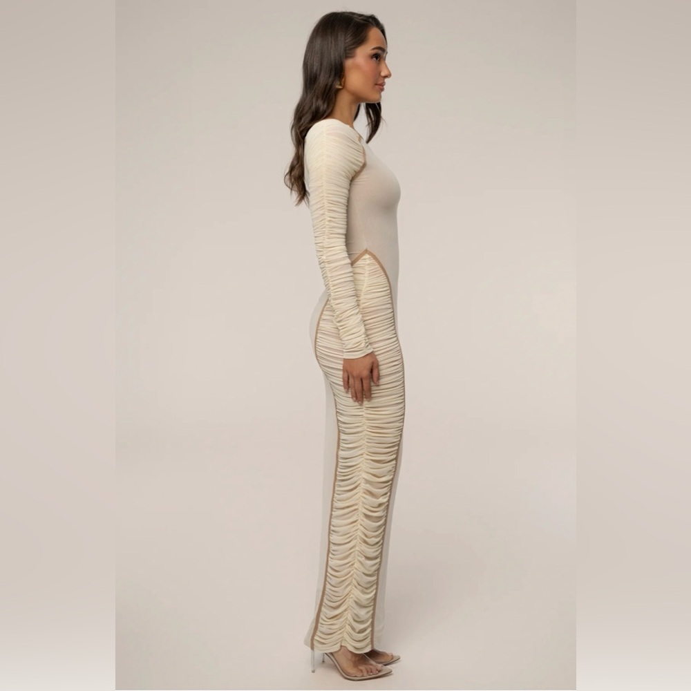 JLUXLABEL NWT Buttercream Rachel One-Shoulder Maxi Dress - Picture 4 of 6